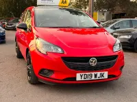 Used Vauxhall Corsa 90 HP (66 kW) 2019 Red Hatchback