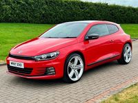 Used VW Scirocco Black Edition 150 HP (110 kW) 2017 Red Coupe