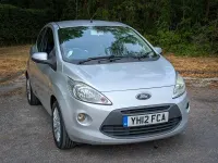 Used Ford Ka Zetec 69 HP (50 kW) 2012 Silver Hatchback