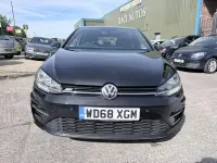 Used VW Golf VII R-line 150 HP (110 kW) 2019 Black Hatchback