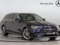 Used Mercedes E220 AMG line 2022 Blue Estate