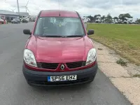Used Renault Kangoo Authentique 73 HP (53 kW) 2007 Red MPV