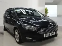 Used Ford Focus Zetec 120 HP (88 kW) 2016 Black Hatchback