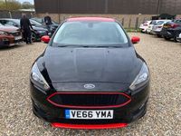 Used Ford Focus Zetec 182 HP (133 kW) 2016 Black Hatchback