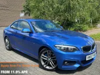Used BMW 220 M Sport 2018 Blue Coupe