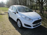 Used Ford Fiesta Titanium 2018 White Hatchback