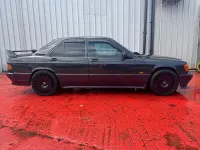 Used Mercedes 190 109 HP (80 kW) 1993 Blue Sedan