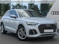 Used Audi Q5 S-Line 265 HP (194 kW) 2021 White SUV