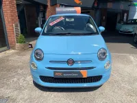 Used Fiat 500 Pop Star 69 HP (50 kW) 2017 Blue Hatchback
