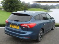 Used Ford Focus Zetec 2022 Blue Estate