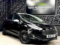Used Ford Fiesta Zetec 2016 Black Hatchback