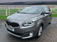 Used Kia Carens 134 HP (98 kW) 2014 Silver MPV