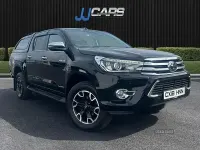 Used Toyota HiLux 150 HP (110 kW) 2018 Black Pickup