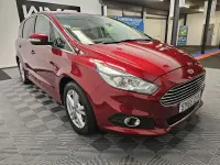 Used Ford S-MAX Titanium 150 HP (110 kW) 2015 Red MPV