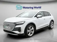 Used Audi Q4 e-tron S-Line 150 kW (204 HP) 2023 White SUV