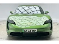 Used Porsche Taycan Performance Package 350 kW (476 HP) 2023 Green Sedan