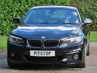 Used BMW 220 M Sport 190 HP (139 kW) 2017 Sapphire black metallic Coupe