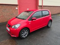 Usado Seat Mii I-Tech 60 CV (44 kW) 2014 Rojo Utilitario