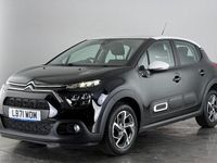 Used Citroën C3 PureTech 83 HP (61 kW) 2021 Black Hatchback