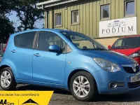 Used Vauxhall Agila 94 HP (69 kW) 2011 Blue MPV