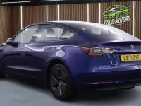 Used Tesla Model 3 Standard Range 180 kW (245 HP) 2022 Blue Sedan