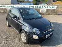Used Fiat 500 Pop 69 HP (50 kW) 2016 Black Hatchback