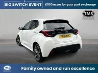 Used Toyota Yaris Hybrid 2021 White Hatchback