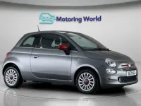 Used Fiat 500 Red 70 HP (51 kW) 2021 Grey Hatchback