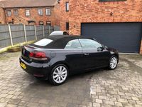 Used VW Golf Cabriolet S 2012 Black Cabriolet