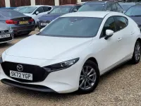 Used Mazda 3 2022 White Hatchback