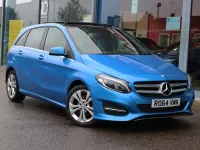 Used Mercedes B180 Premium Plus 122 HP (89 kW) 2015 Blue MPV