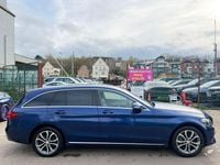 Used Mercedes C350e 2016 Blue Estate