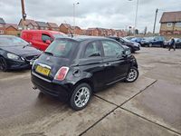 Used Fiat 500 Sport 69 HP (50 kW) 2008 Black Hatchback