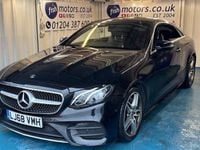 Used Mercedes E220 AMG line 194 HP (142 kW) 2018 Black Coupe