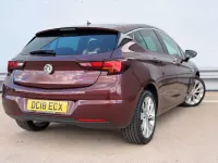 Used Vauxhall Astra 150 HP (110 kW) 2018 Red Hatchback