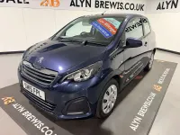 Used Peugeot 108 Active 68 HP (50 kW) 2015 Blue Hatchback