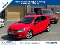 Used VW Polo Edition 85 HP (62 kW) 2014 Red Hatchback