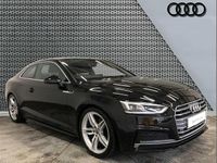 Used Audi A5 S-Line 147 HP (108 kW) 2019 Black Coupe
