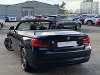 Used BMW 220 Sport Line 2019 Black Cabriolet
