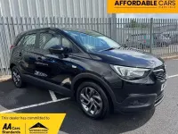 Used Vauxhall Crossland X 81 HP (59 kW) 2019 Black SUV