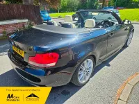 Used BMW 118 Cabriolet M Sport 143 HP (105 kW) 2009 Black Cabriolet