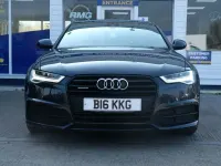 Used Audi A6 Black Edition 320 HP (235 kW) 2015 Blue Sedan