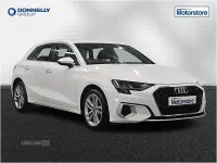 Used Audi A3 Sport 110 HP (80 kW) 2021 White Sedan