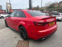 Used Audi A4 Black Edition 2018 Red Sedan