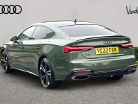 Used Audi A5 Black Edition 200 HP (147 kW) 2022 Green Coupe
