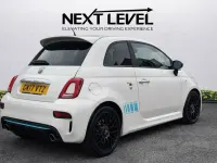Begagnad Abarth 595 2017 Vit Halvkombi