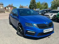 Used Skoda Octavia vRS 184 HP (135 kW) 2019 Blue Hatchback
