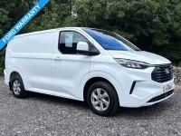 Used Ford Transit Custom Limited 136 HP (100 kW) 2024 White Van