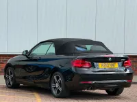 Used BMW 218 Sport Line 2019 Black Cabriolet