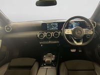 Used Mercedes A180 AMG line 136 HP (100 kW) 2021 Red Sedan